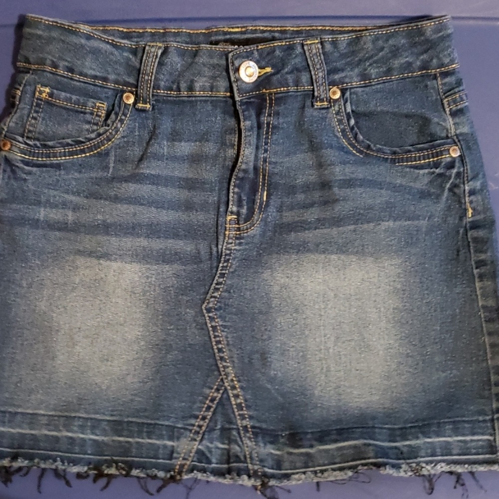 Girls Jean Skirt